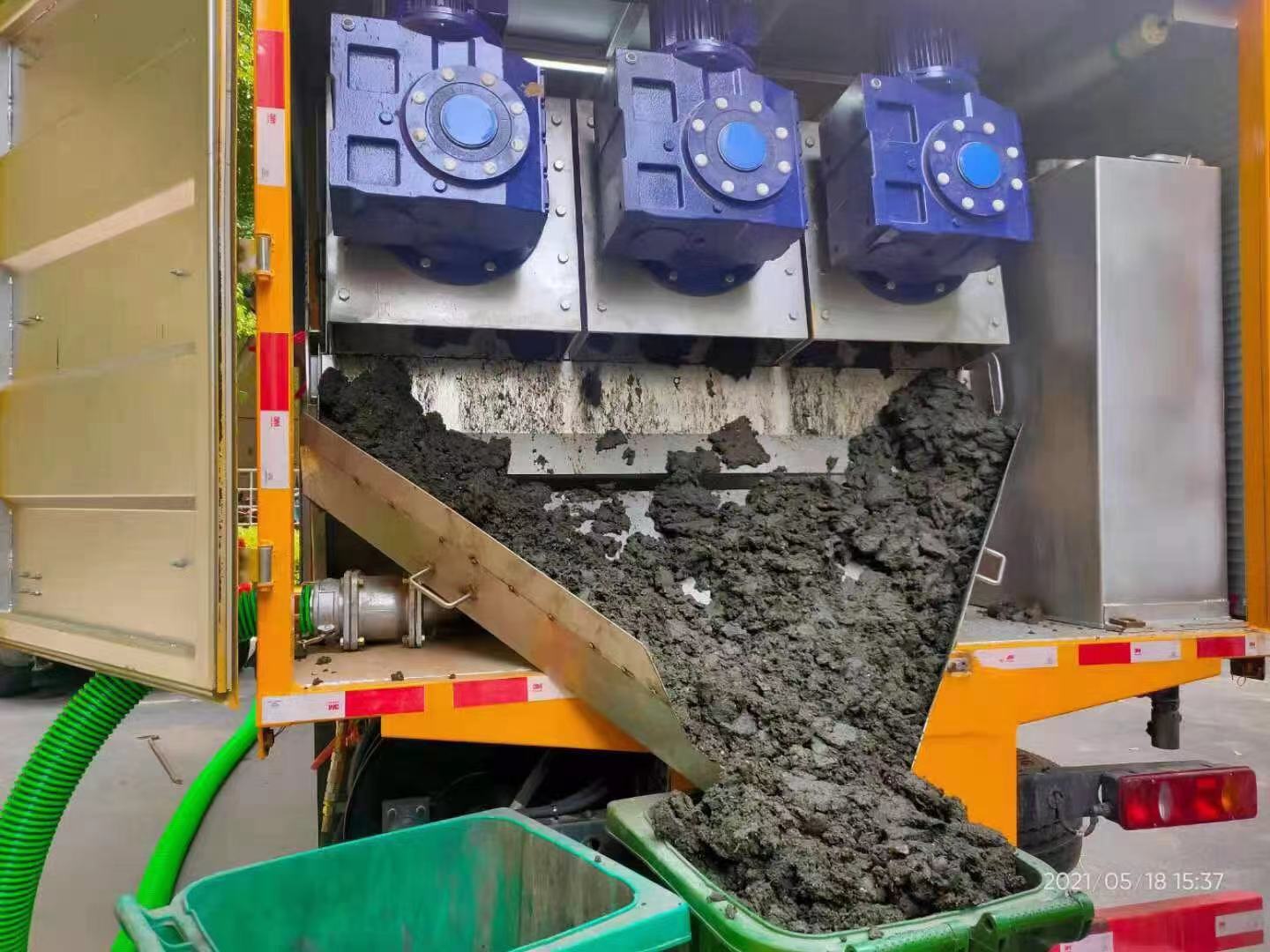 中站化粪池清掏城市维护站-泥浆净化干湿分离处理